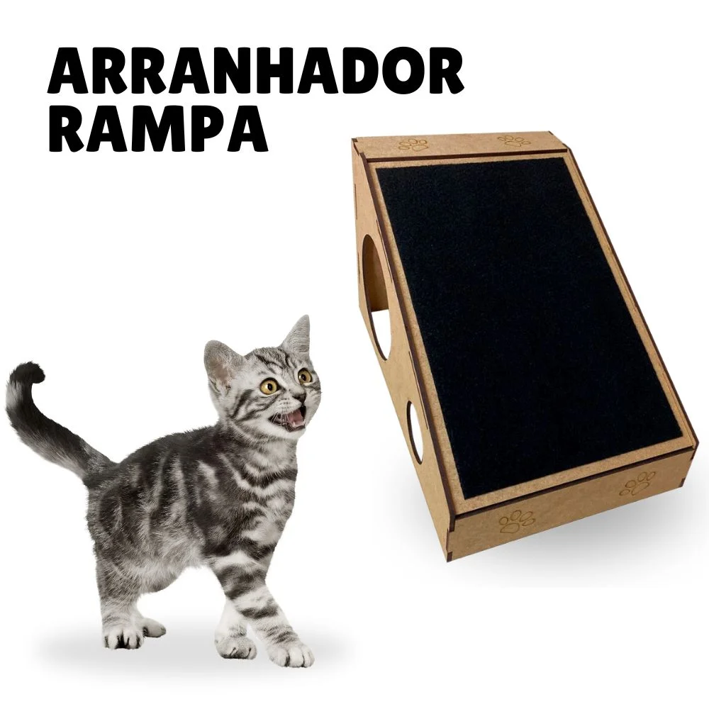 arranhadores para gatos rampa carpete