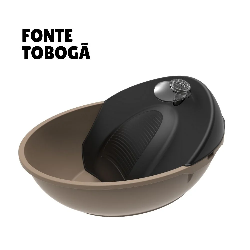 Fontes para gatos beberem água: veja os melhores bebedouros 11 fonte para gatos tipo tobogã com 2 litros