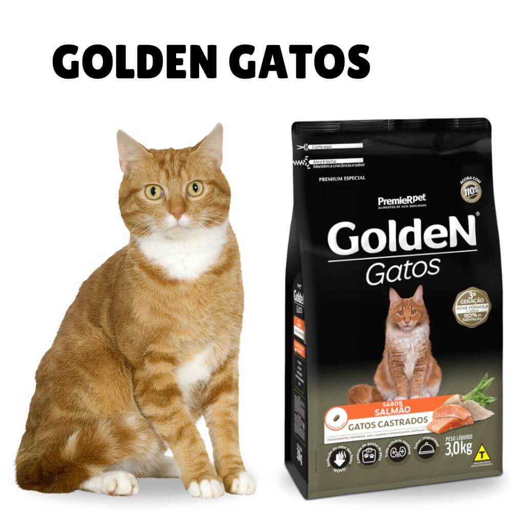 Racao GoldeN para Gatos