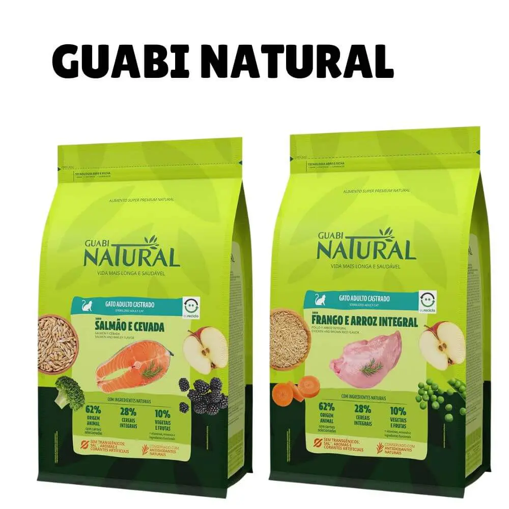 Enxoval para gatos: tudo o que você precisa para receber seu novo amigo felino 6 Racao guabi natural para Gatos