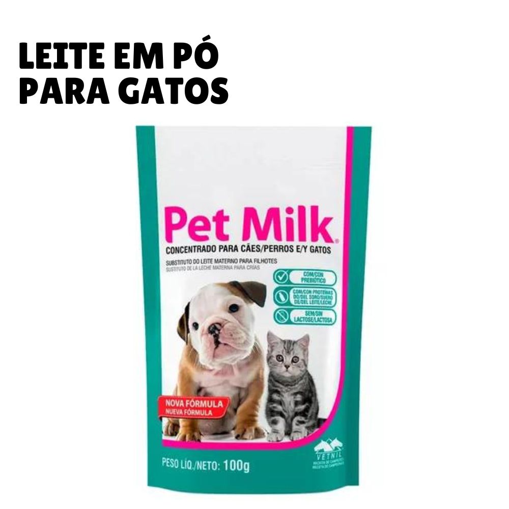 enxoval para gatos leite gato filhote pet milk