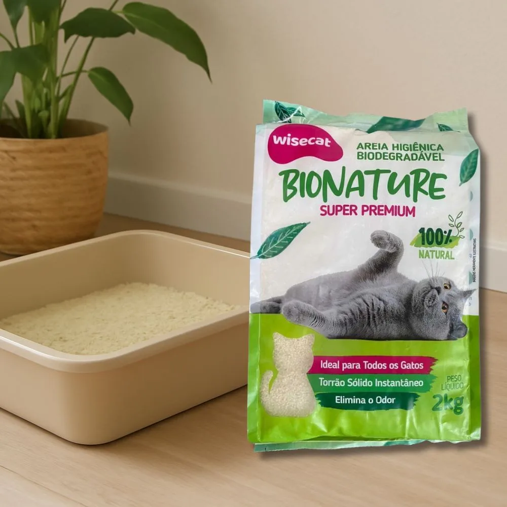 Areia de mandioca para gatos é boa mesmo? Testamos, comparamos e mostramos as melhores opções 11 areia de mandioca para gatos bionature wisecat